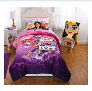DC Comics Girls Reversible Sheet set